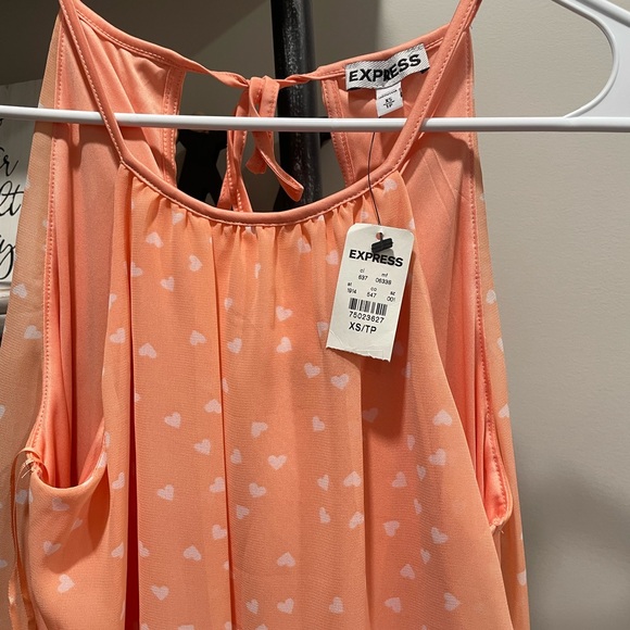 Peach Heart Tank - Picture 2 of 3